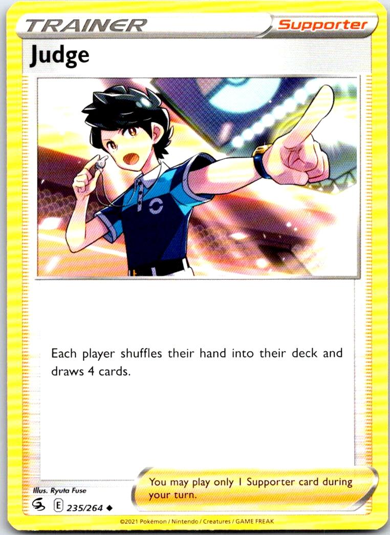 Judge - 235/264 - - FUSION STRIKE - Pokemon - Uncommon | AB25-35