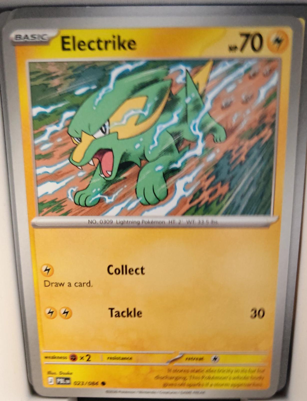 Electrike - 023/084 - - PITCH BLACK - Pokemon - Common | AA32-39
