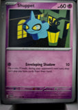 Shuppet - 087/198 - - SCARLET & VIOLET - Pokemon - Common | AA48-126