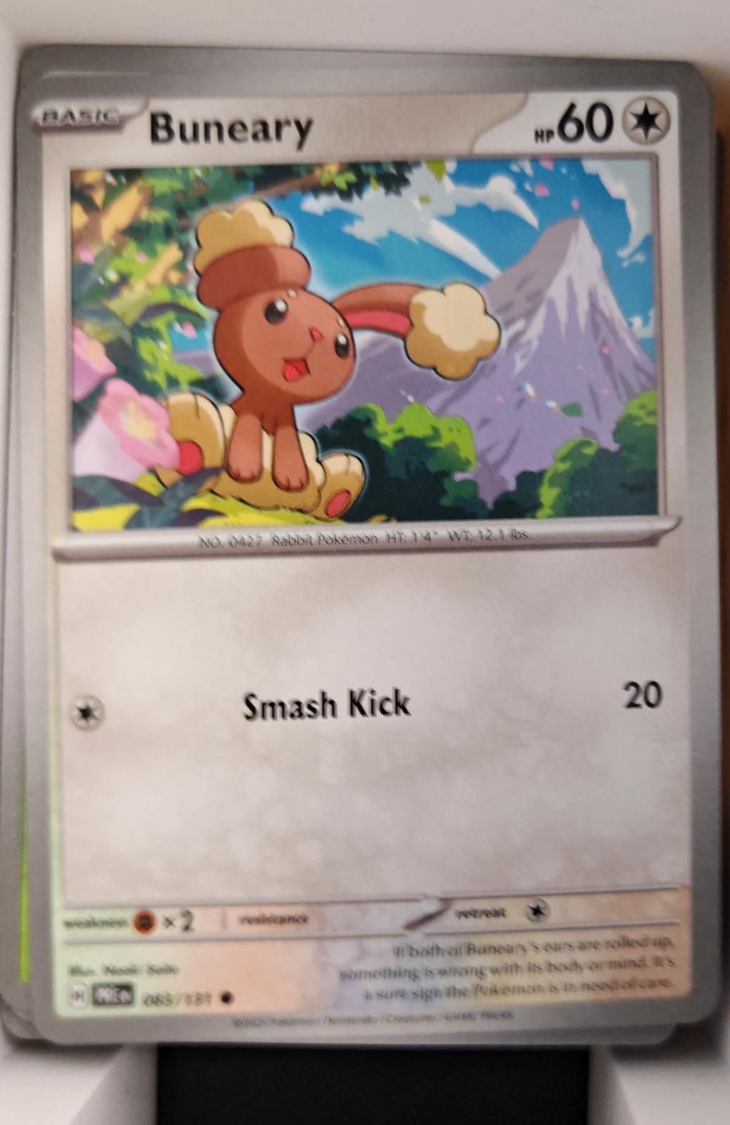 Buneary - 083/131 - - PRISMATIC EVOLUTIONS - Pokemon - Common | AA27-64