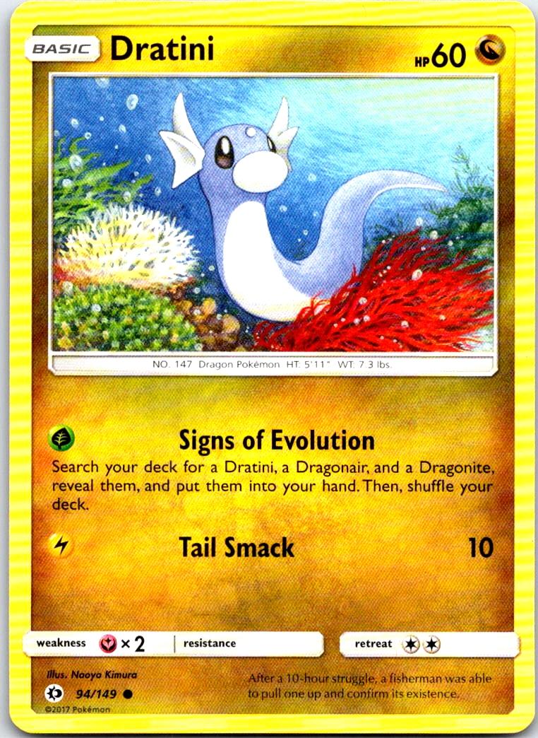 Dratini - 94/149 - - SM BASE SET - Pokemon - Common | AB44-11