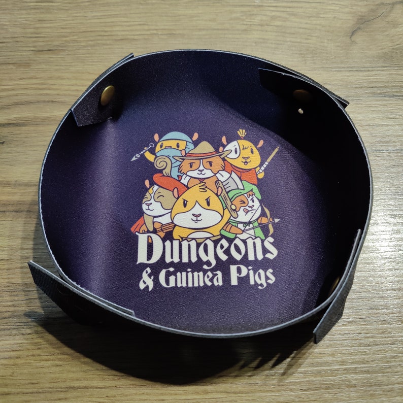 Dungeons & Guinea Pigs Folding Neoprene Dice Tray product photograph