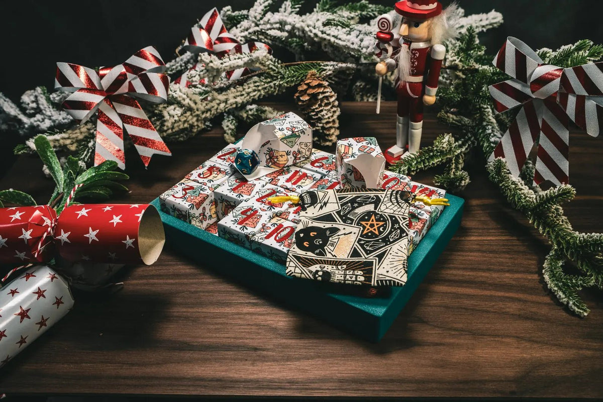 Gift for Gamers - Dice Advent Calendar with Dice Tray Board Game Tabletop Gaming Gifts Accessories, RPG D&D Dice