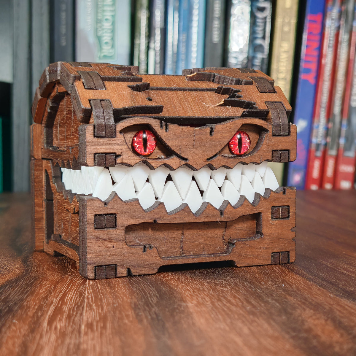 Gifts for Gamers - Mimic Chest Board Game Tabletop Gaming Gifts Accessories, RPG D&D Dice
