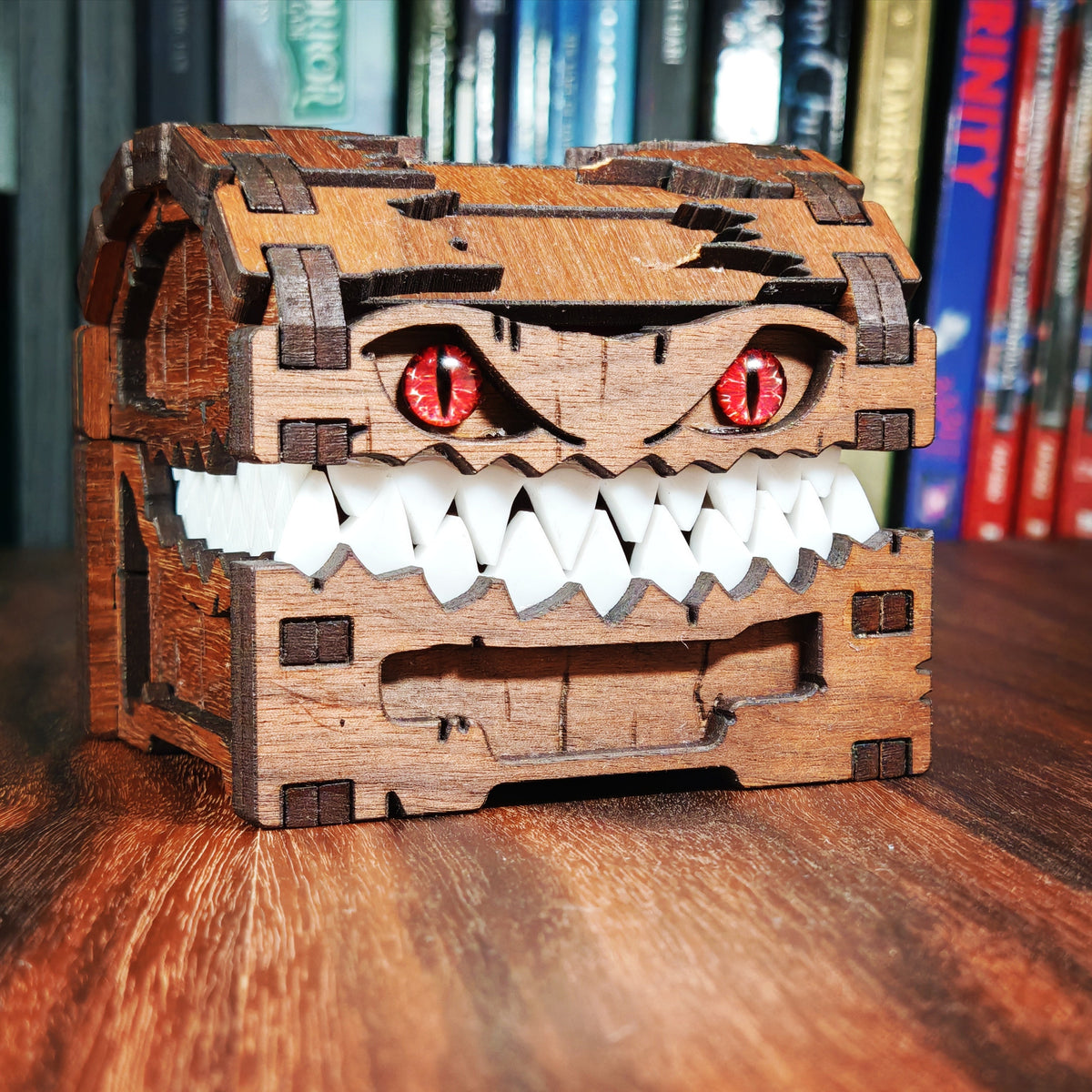 Gifts for Gamers - Mimic Chest Board Game Tabletop Gaming Gifts Accessories, RPG D&D Dice