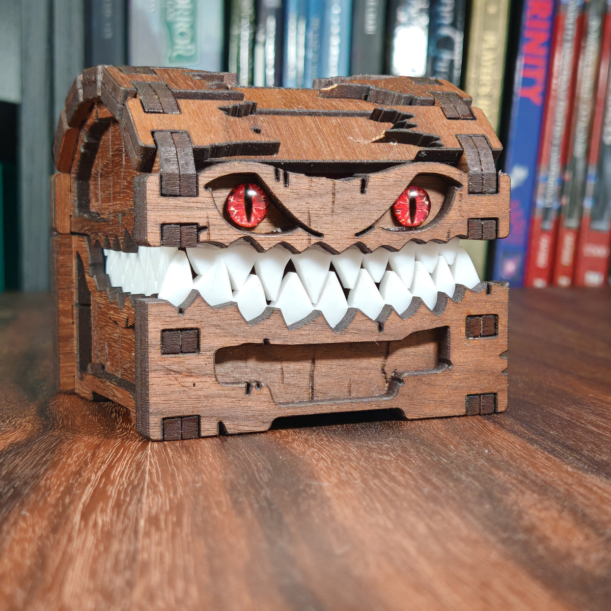Gifts for Gamers - Mimic Chest Board Game Tabletop Gaming Gifts Accessories, RPG D&D Dice