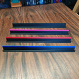 3D printed Tabletop Gaming Card Rail- Card Holder Multi Colour
