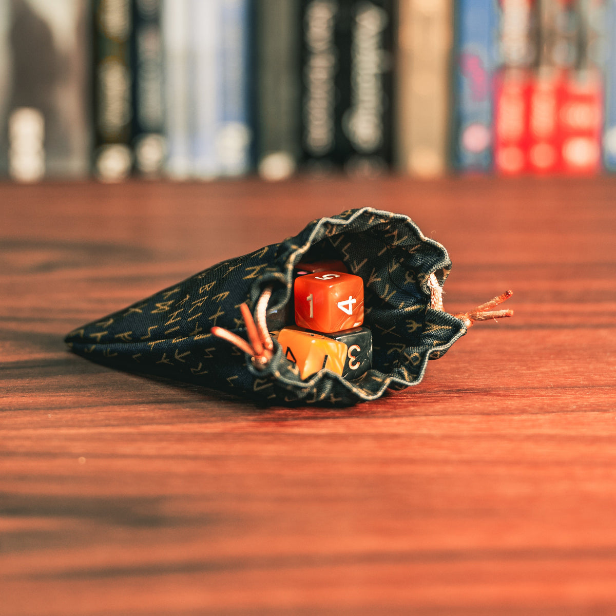 Mini Dice Pouch - Patterned Small Dice Bag Board Game Tabletop Gaming Gifts Accessories, RPG D&D Dice