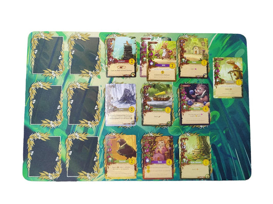 Playmat - Everdell Board Game Tabletop Gaming Mat Board Game Tabletop Gaming Gifts Accessories, RPG D&D Dice