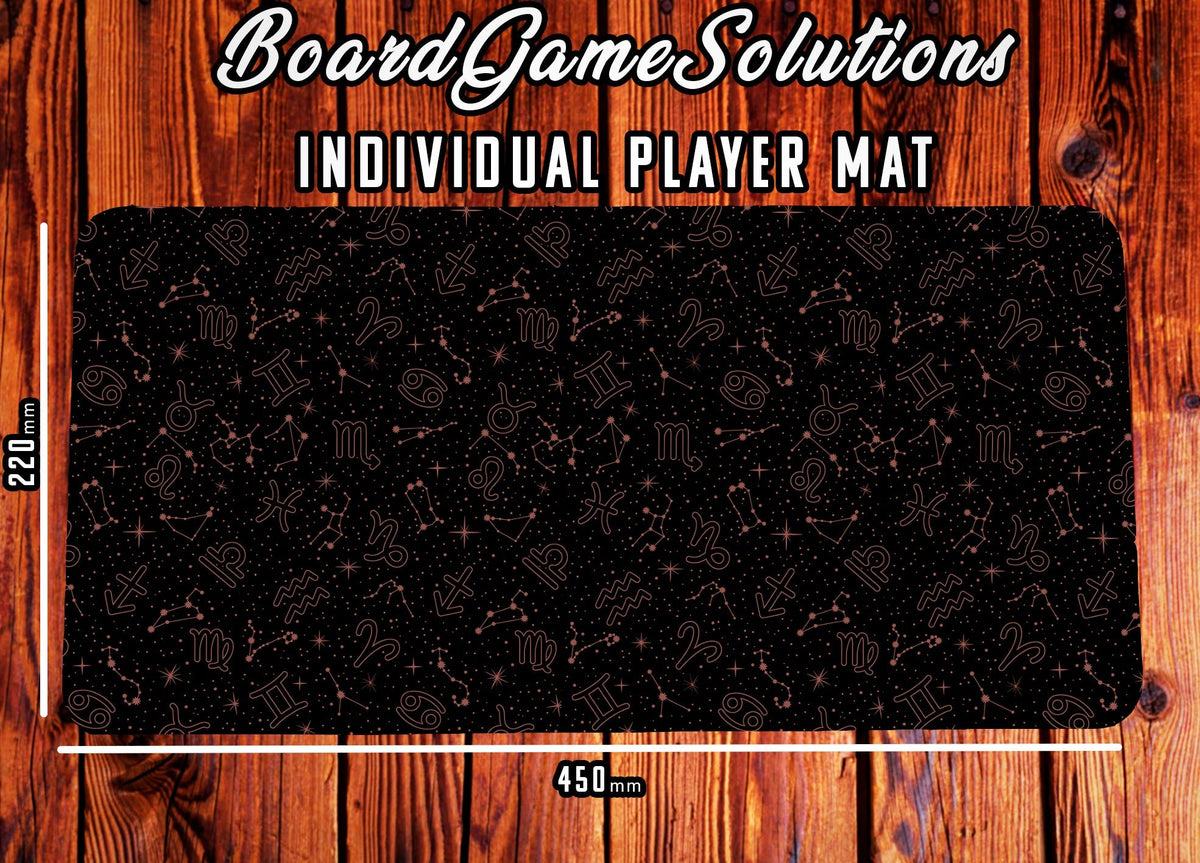 Playmat - Zodiac Tarot Tabletop Gaming Mat Board Game Tabletop Gaming Gifts Accessories, RPG D&D Dice