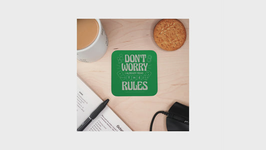 Coaster - Board Game Rules Mug Coaster