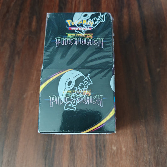 Pokémon TCG: Mega Evolution—Pitch Black Booster Display (18 Booster Packs)