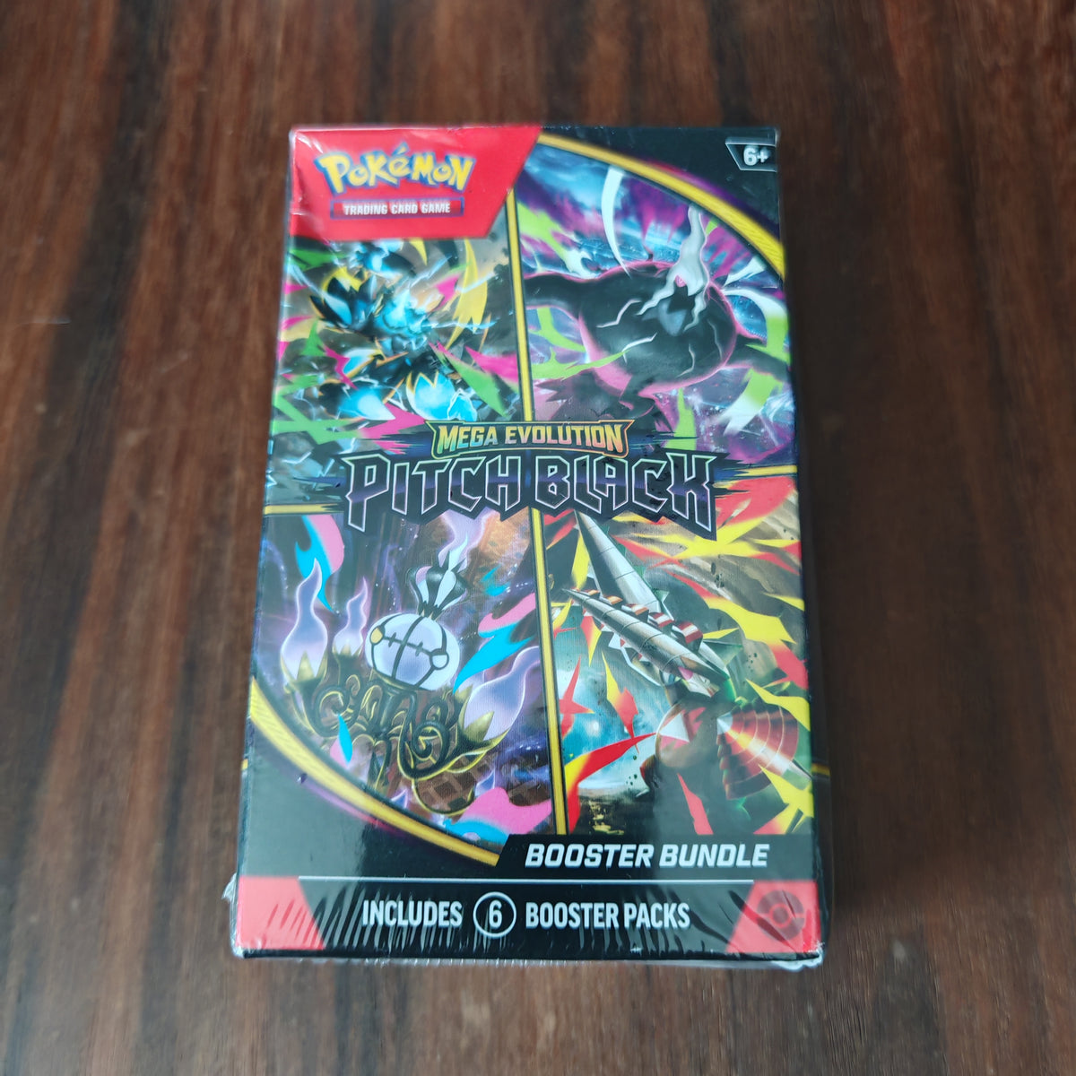 Pokémon TCG: Mega Evolution—Pitch Black Booster Bundle (6 Booster Packs)