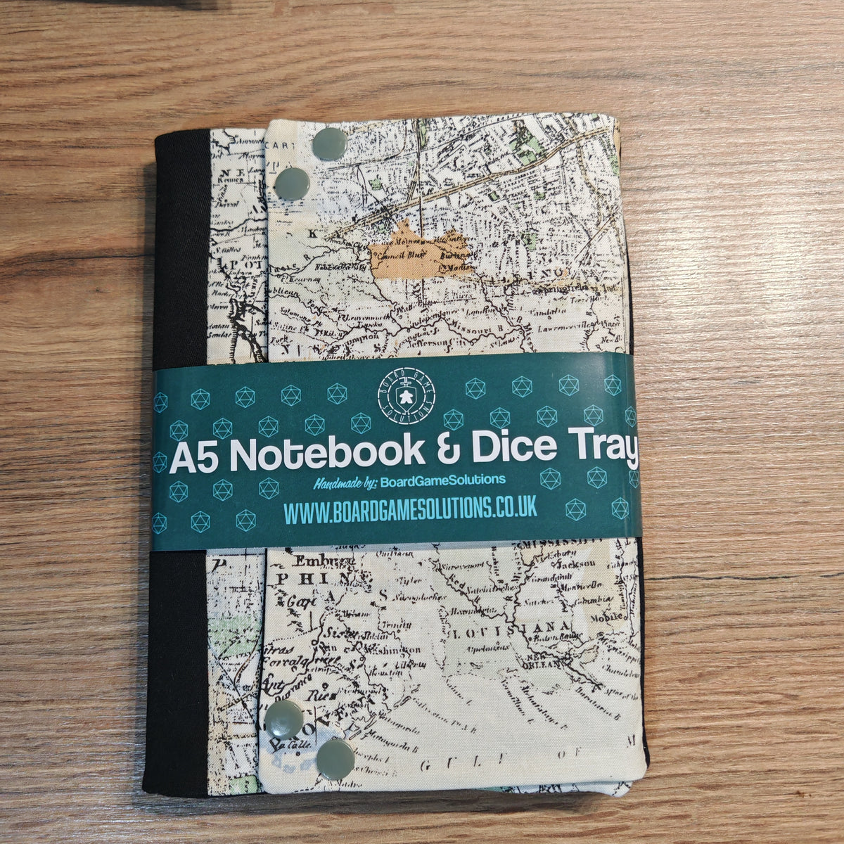 Notebook with Dice Tray