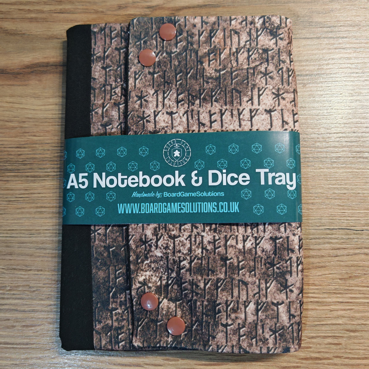Notebook with Dice Tray