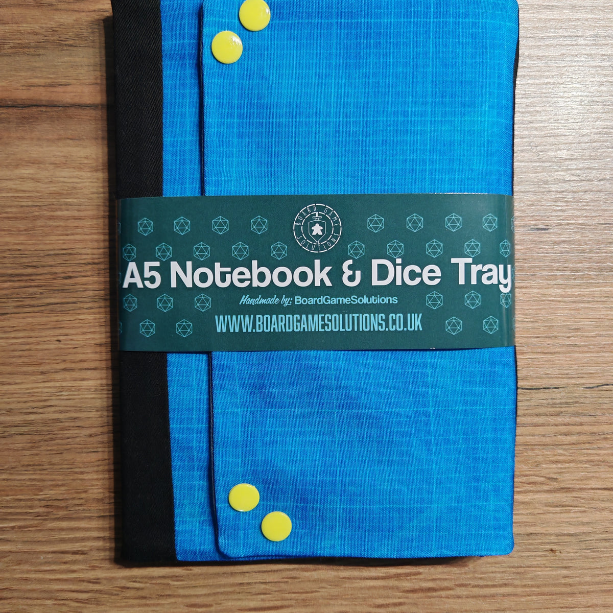Notebook with Dice Tray