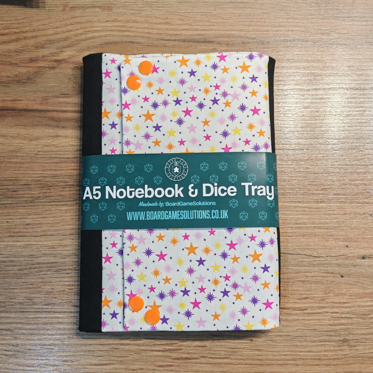 Notebook with Dice Tray