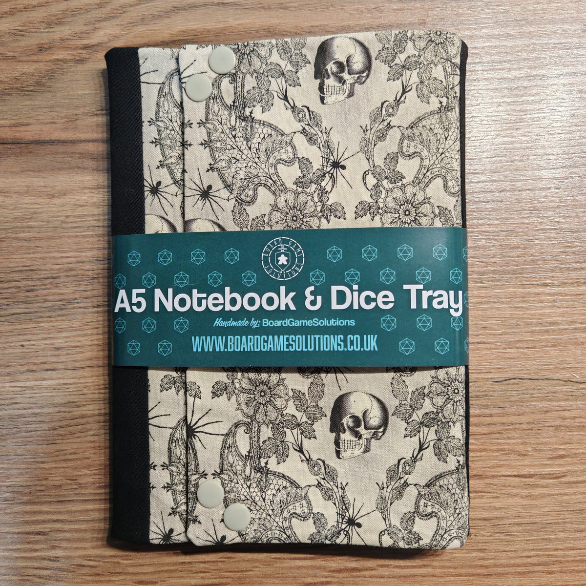 Notebook with Dice Tray