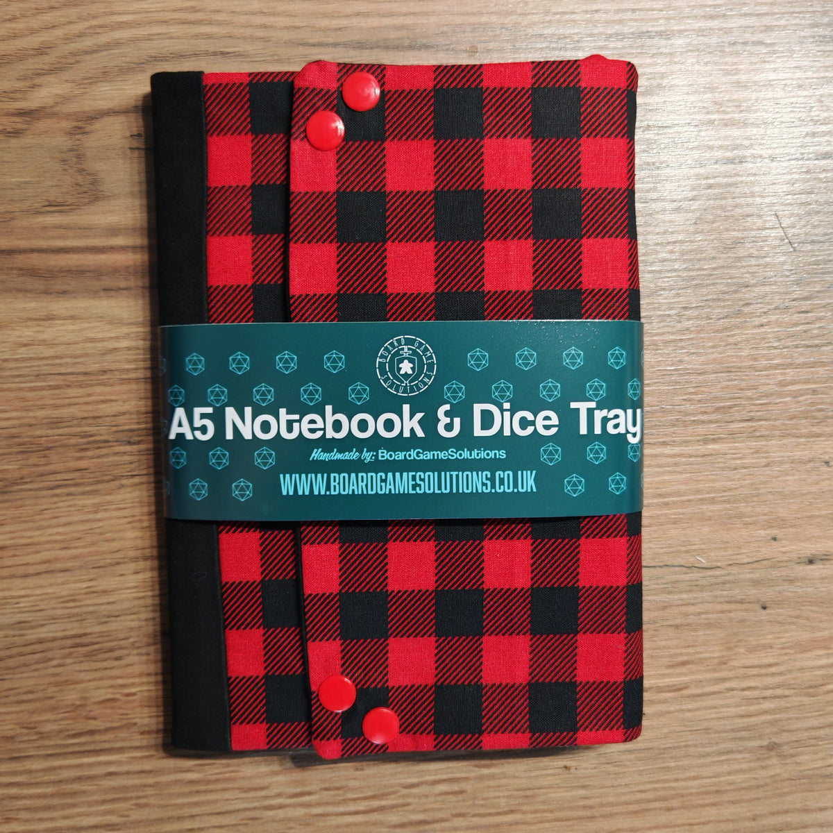 Notebook with Dice Tray