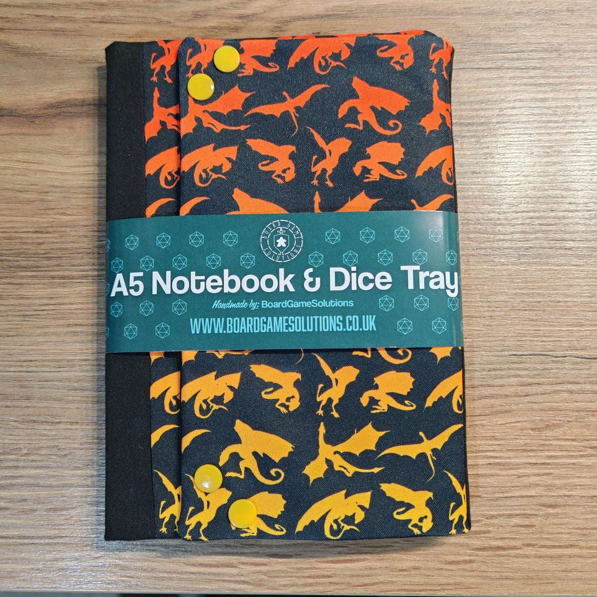Notebook with Dice Tray