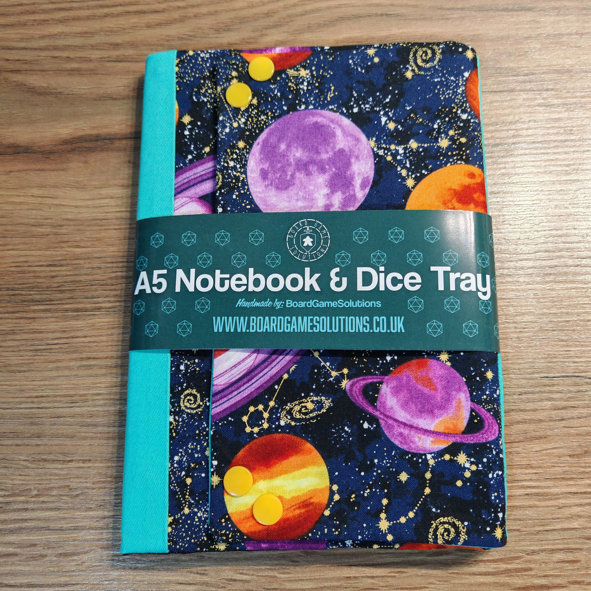 Notebook with Dice Tray