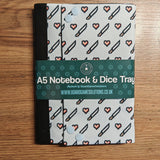 Notebook with Dice Tray