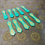 Rulers and Guides - Path Markers / Directional Arrows suitable for Arkham Horror LCG (Copy) Board Game Tabletop Gaming Gifts Accessories, RPG D&D Dice