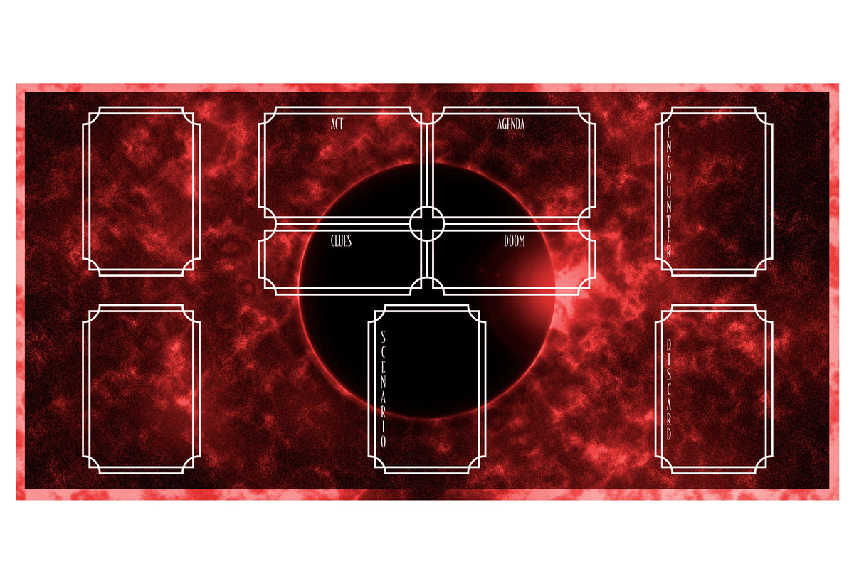 Table mat - Table Game Mat Suitable for Arkham Horror LCG Board Game Tabletop Gaming Gifts Accessories, RPG D&D Dice