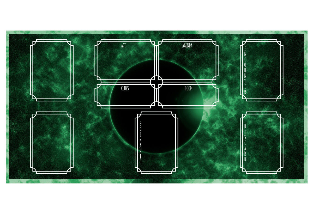 Table mat - Table Game Mat Suitable for Arkham Horror LCG Board Game Tabletop Gaming Gifts Accessories, RPG D&D Dice