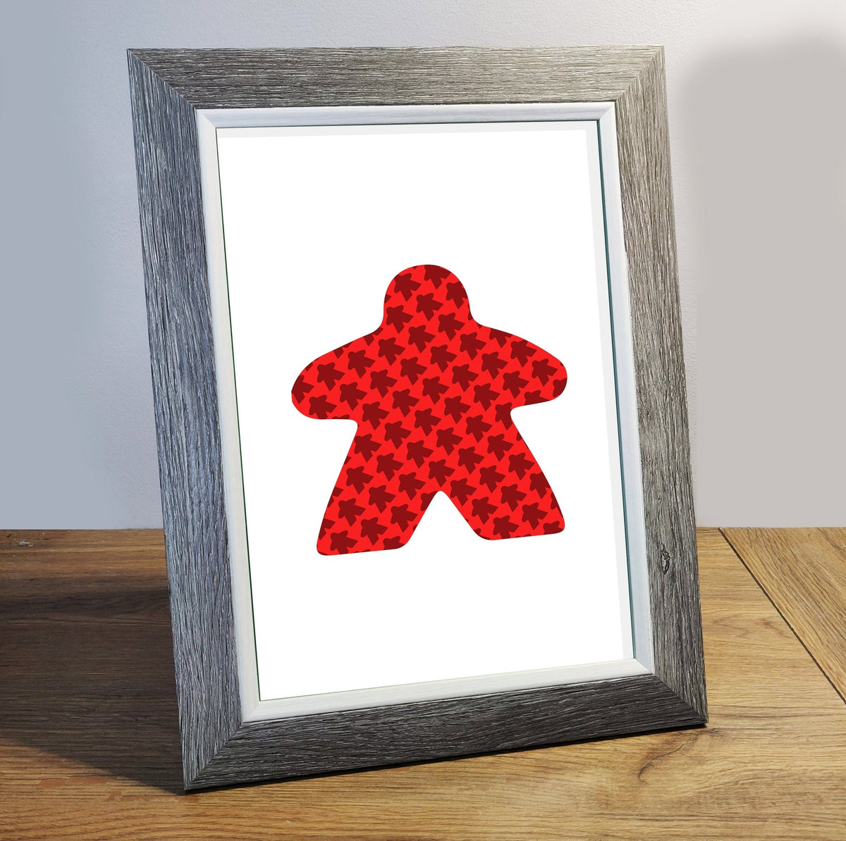 Art Print - Meeple Game Room Print Board Game Tabletop Gaming Gifts Accessories, RPG D&D Dice