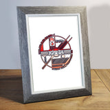 Art Print - Pokemon Inspired Game Room Print Board Game Tabletop Gaming Gifts Accessories, RPG D&D Dice