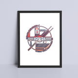 Art Print - Pokemon Inspired Game Room Print Board Game Tabletop Gaming Gifts Accessories, RPG D&D Dice