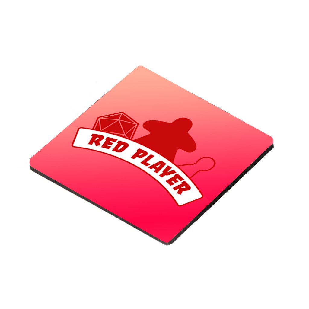 Coaster - Board Gamer Player Mug Coaster Board Game Tabletop Gaming Gifts Accessories, RPG D&D Dice