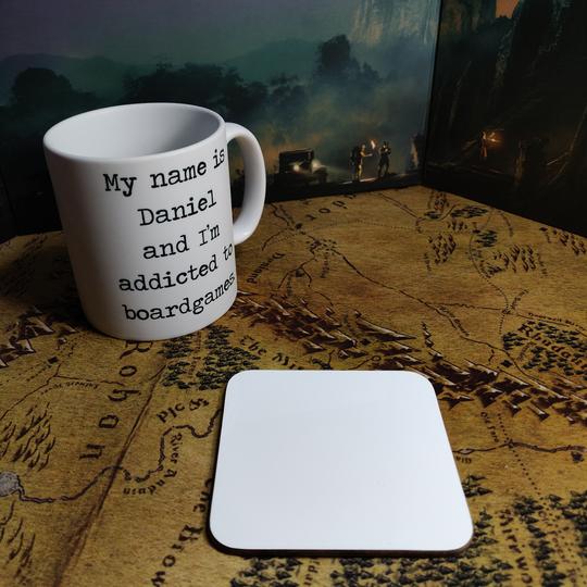 Coaster - D20 XP Mug Coaster Board Game Tabletop Gaming Gifts Accessories, RPG D&D Dice