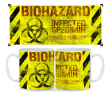 Coffee Mug- Biohazard Zombicide Inspired Cup Board Game Accessories, Tabletop Gaming Gifts, RPG Dnd Dice
