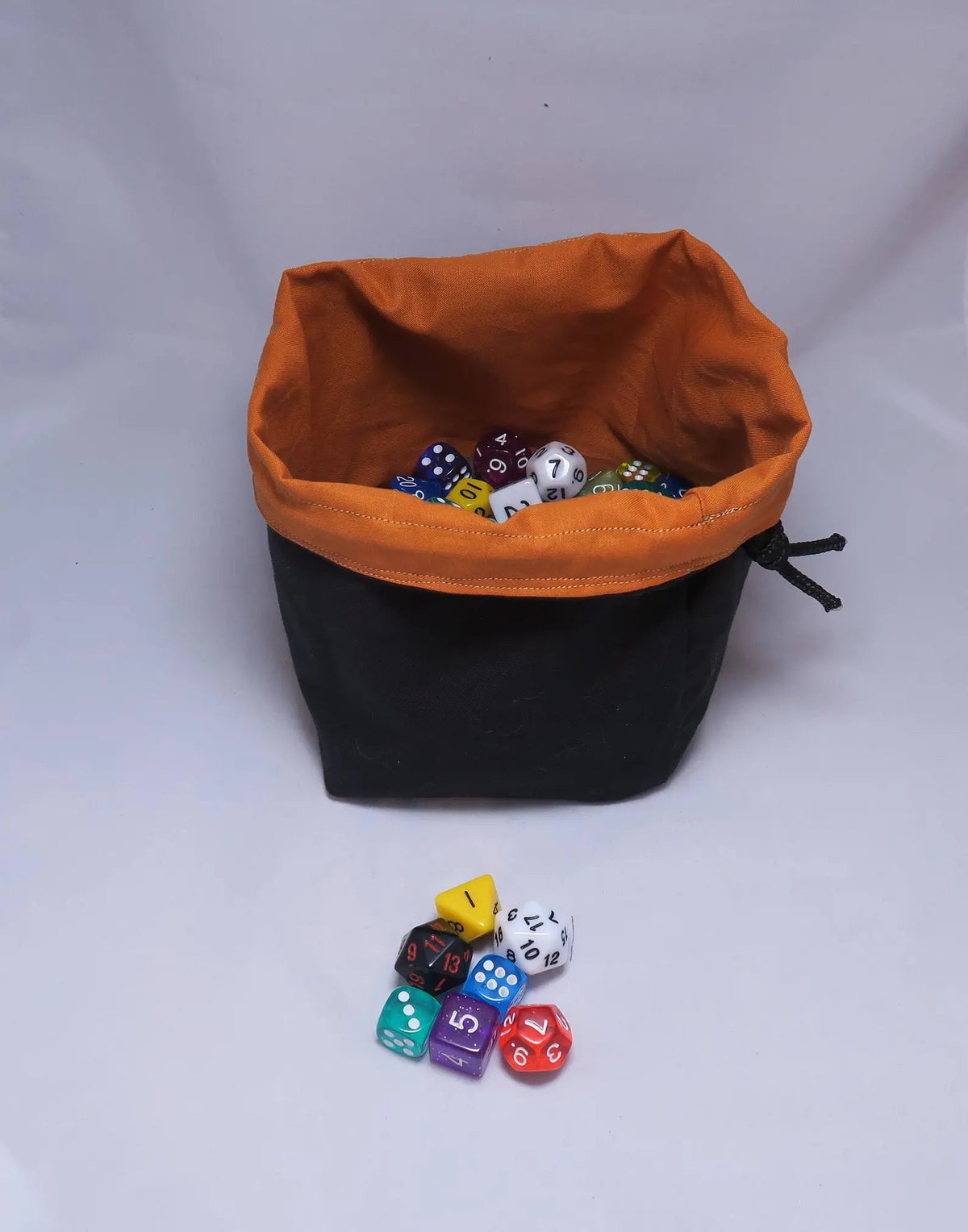 Dice Bag - Plain Colour Bag Board Game Tabletop Gaming Gifts Accessories, RPG D&D Dice