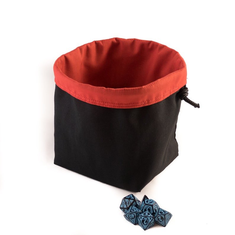 Dice Bag - Plain Colour Bag Board Game Tabletop Gaming Gifts Accessories, RPG D&D Dice