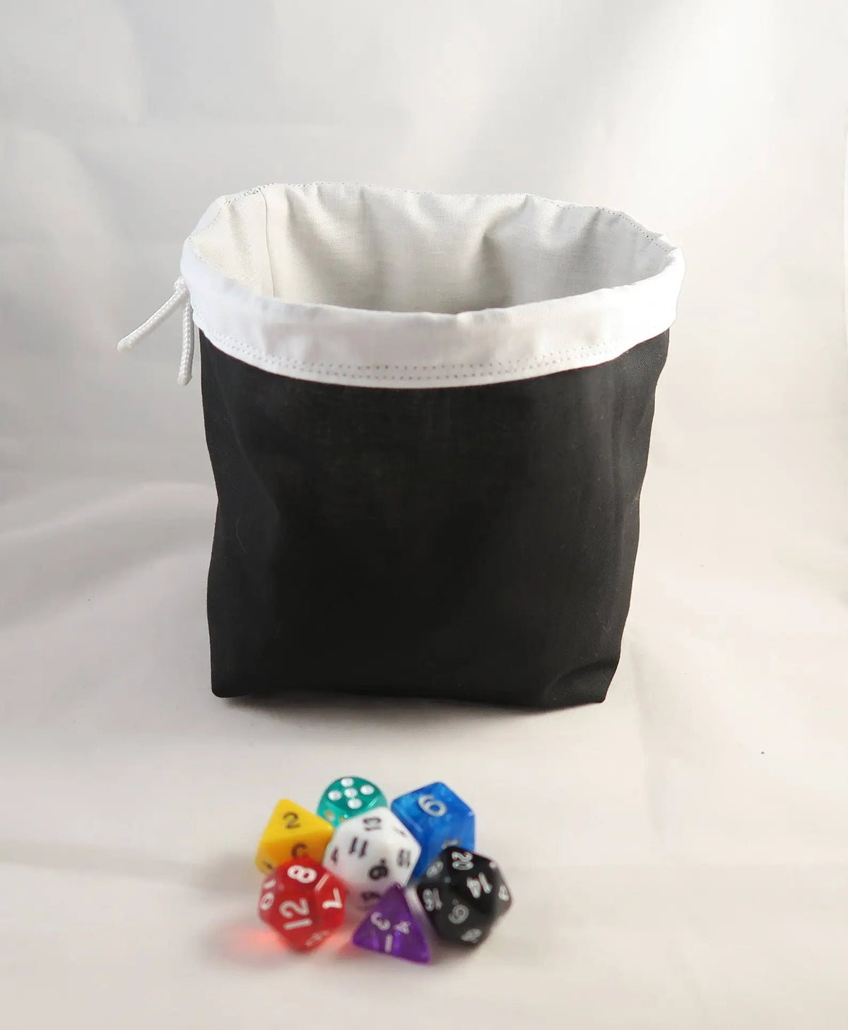 Dice Bag - Plain Colour Bag Board Game Tabletop Gaming Gifts Accessories, RPG D&D Dice
