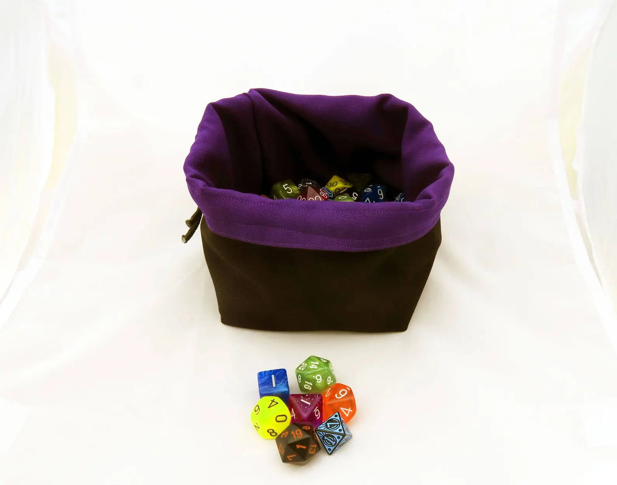 Dice Bag - Plain Colour Bag Board Game Tabletop Gaming Gifts Accessories, RPG D&D Dice