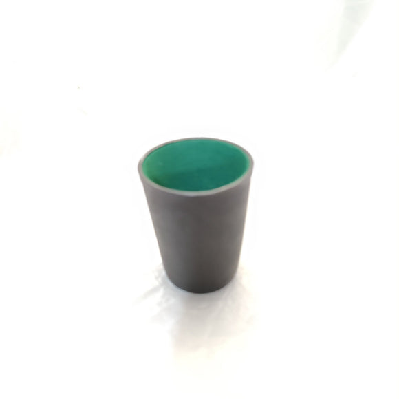 Dice Cup- Plain Black / Green Board Game Accessories, Tabletop Gaming Gifts, RPG Dnd Dice