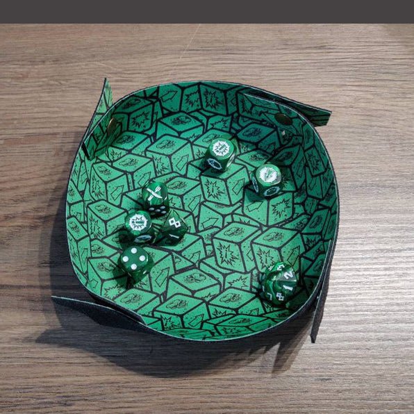 Dice Tray - Bloodbowl Dice Inspired Pattern Board Game Tabletop Gaming Gifts Accessories, RPG D&D Dice