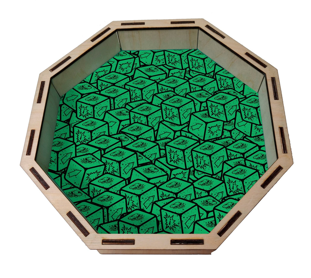 Dice Tray - Bloodbowl Dice Inspired Pattern Board Game Tabletop Gaming Gifts Accessories, RPG D&D Dice