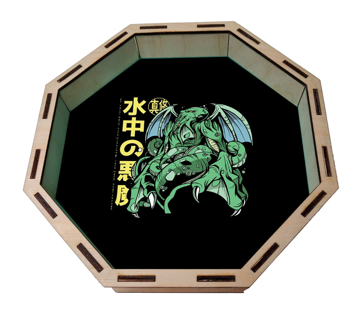 Dice Tray - Cthulhu Anime Design Board Game Tabletop Gaming Gifts Accessories, RPG D&D Dice