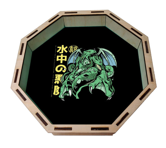 Dice Tray - Cthulhu Anime Design Board Game Tabletop Gaming Gifts Accessories, RPG D&D Dice