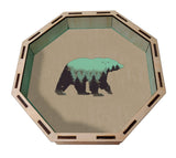 Dice Tray- Forest Bear Board Game Accessories, Tabletop Gaming Gifts, RPG Dnd Dice
