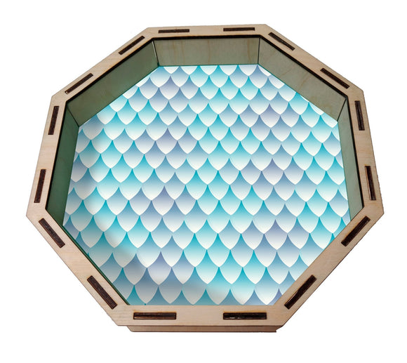 Dice Tray- Frost Dragonscales Board Game Accessories, Tabletop Gaming Gifts, RPG Dnd Dice