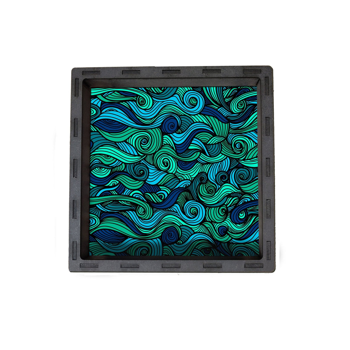 Dice Tray - Green Sea Dice Tray Board Game Tabletop Gaming Gifts Accessories, RPG D&D Dice