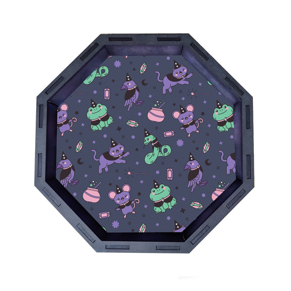 Dice Tray- Halloween Animals Board Game Accessories, Tabletop Gaming Gifts, RPG Dnd Dice
