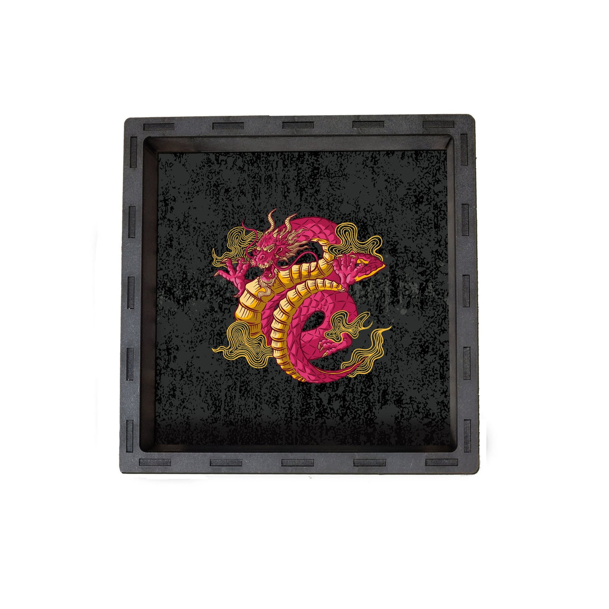 Dice Tray - Lucky Dragon Board Game Tabletop Gaming Gifts Accessories, RPG D&D Dice