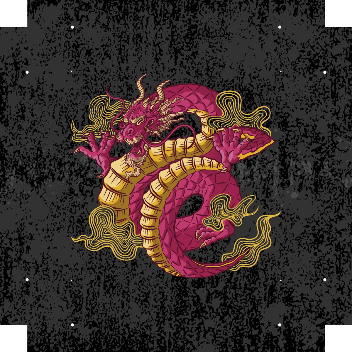 Dice Tray - Lucky Dragon Board Game Tabletop Gaming Gifts Accessories, RPG D&D Dice